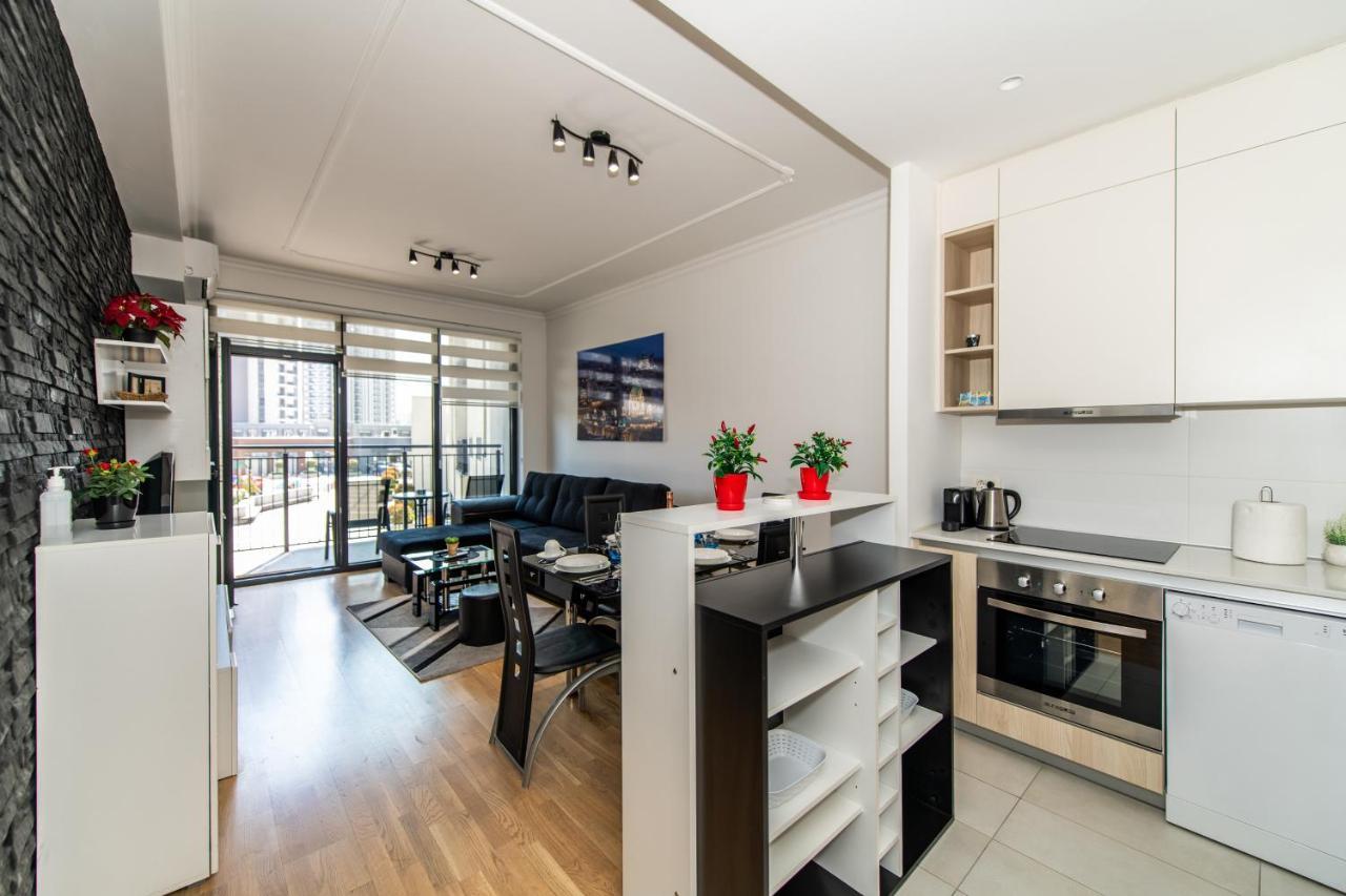 Modern Apartment In Belgrade Waterfront Exteriör bild