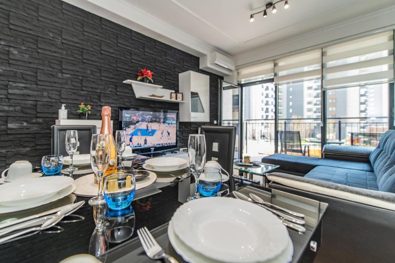 Modern Apartment In Belgrade Waterfront Exteriör bild