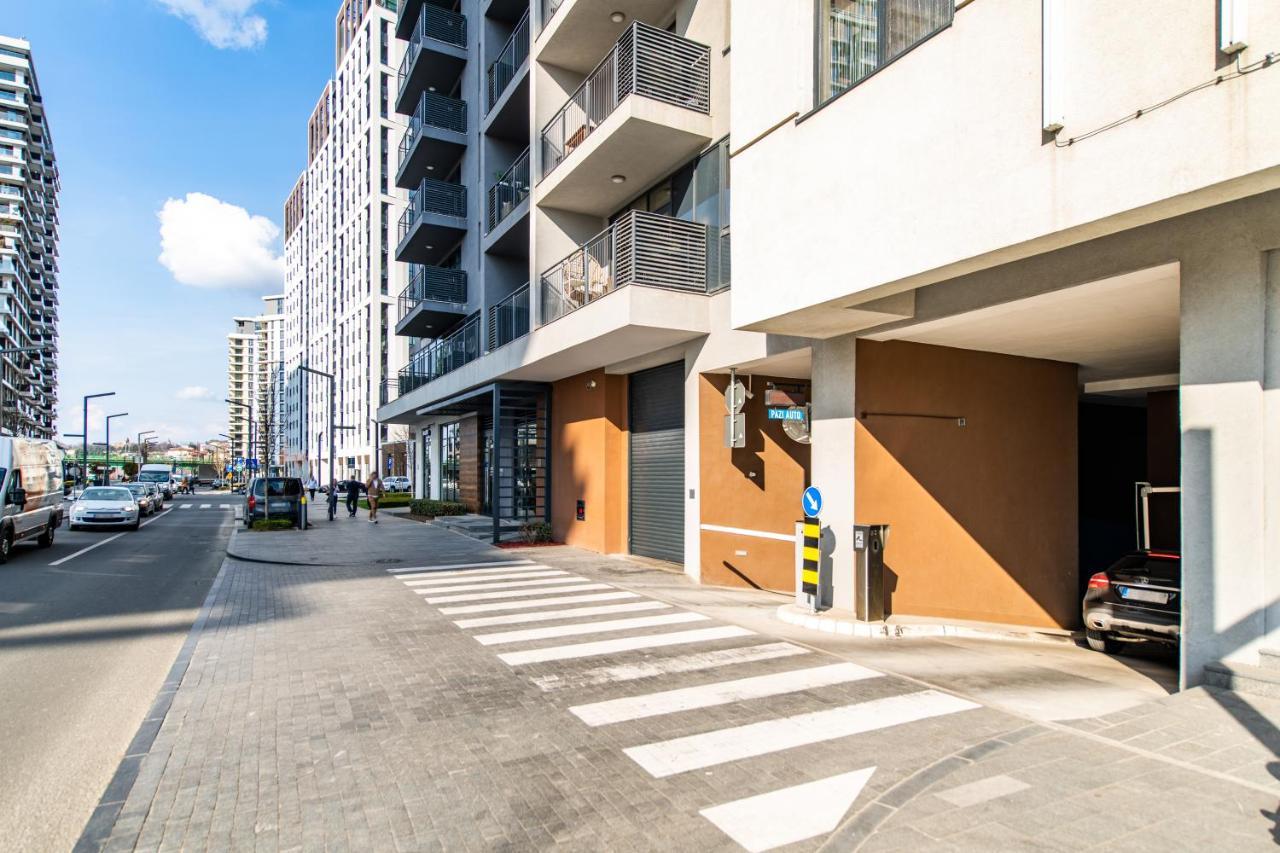 Modern Apartment In Belgrade Waterfront Exteriör bild