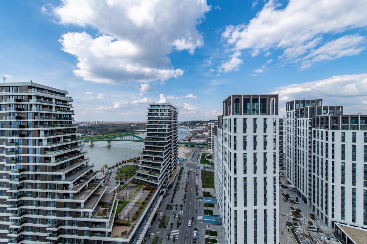 Modern Apartment In Belgrade Waterfront Exteriör bild