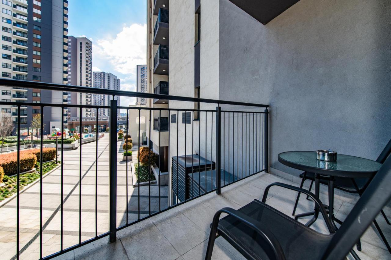 Modern Apartment In Belgrade Waterfront Exteriör bild