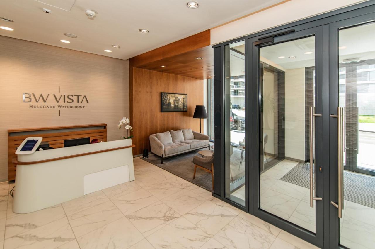 Modern Apartment In Belgrade Waterfront Exteriör bild