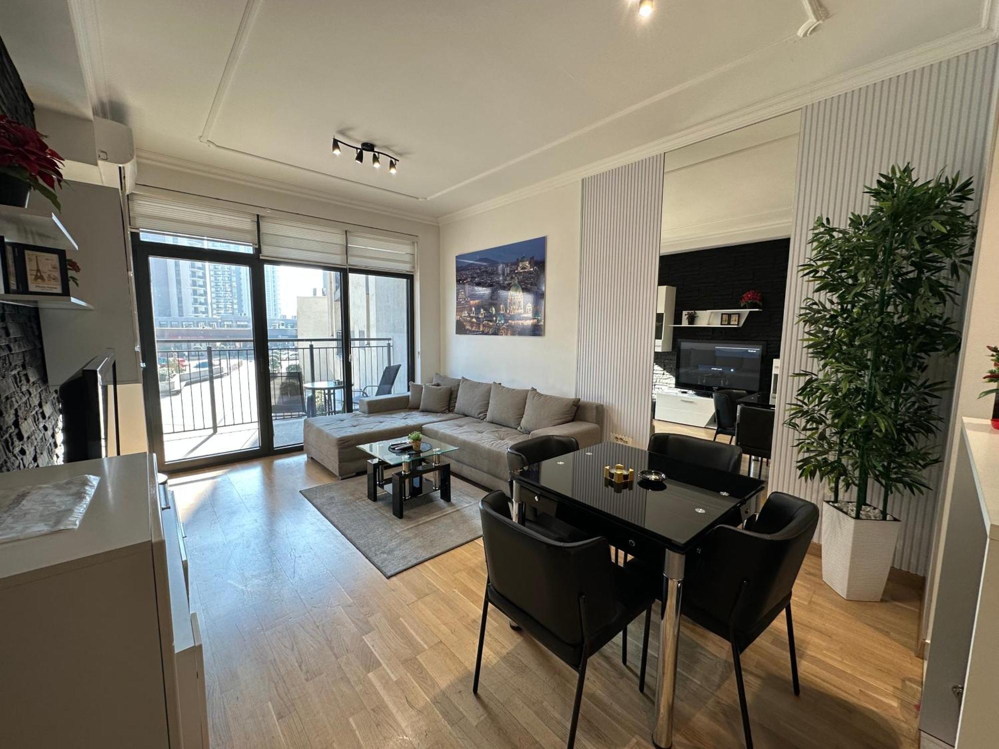 Modern Apartment In Belgrade Waterfront Exteriör bild