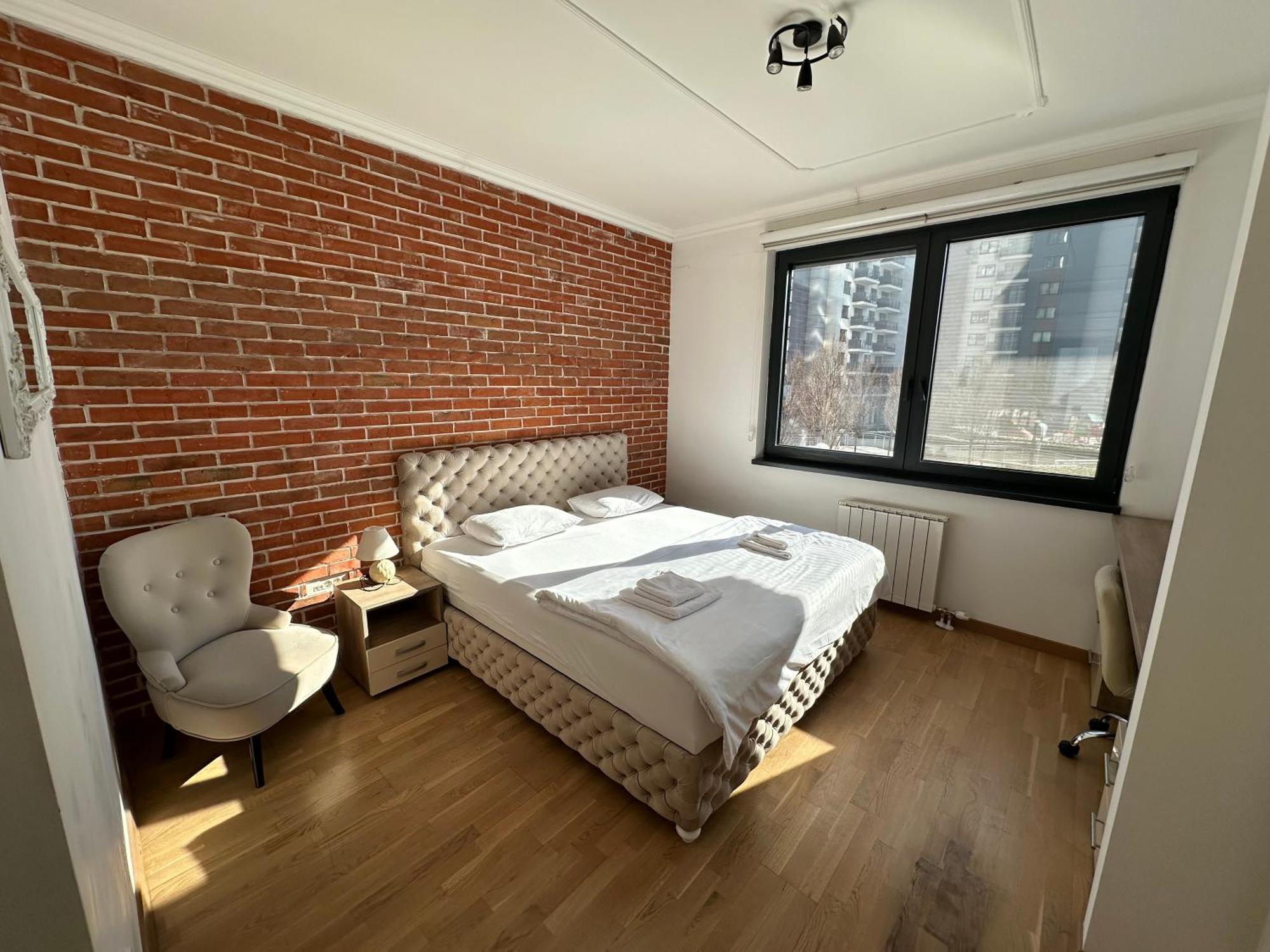 Modern Apartment In Belgrade Waterfront Exteriör bild